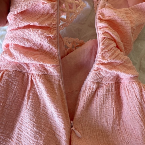 Indikah pink cotton babydoll mini dress - Picture 8 of 8